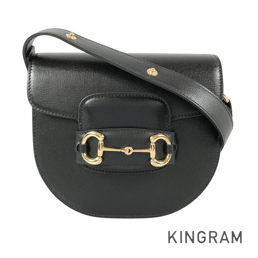 Gucci Horsebit Leather Shoulder Bag